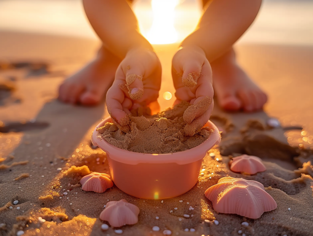 best Montessori silicone beach toys for kids