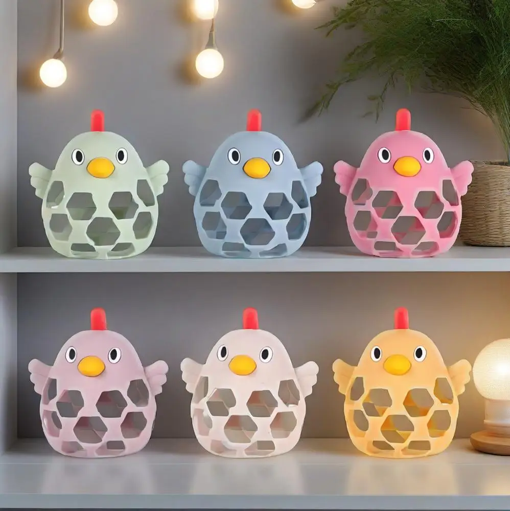 "Tiny Chick" Premium Silicone Teether - Flexible Easy-Grip Soothing Toy (Single & Packs) - Image 3
