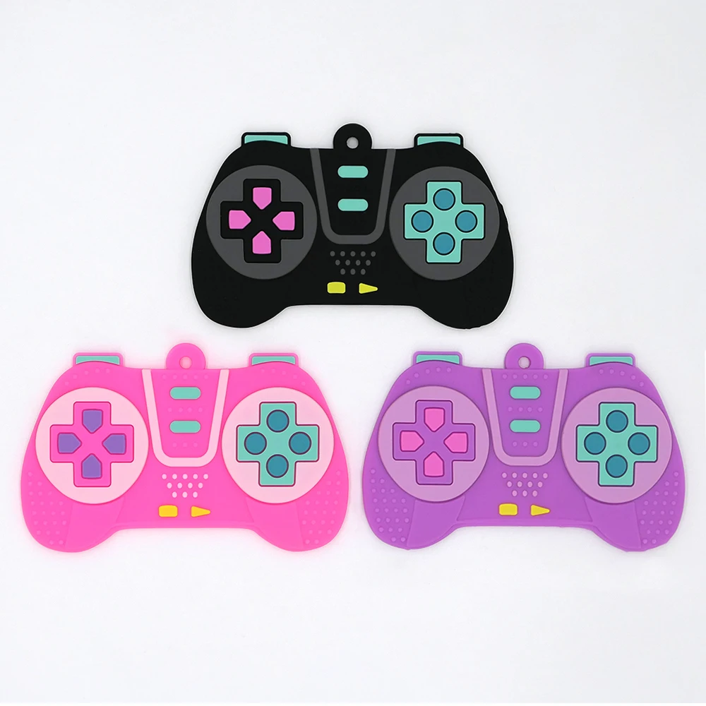 "Gamer Baby" Premium Silicone Controller Teether - Textured Sensory Toy (Single & Duo Packs) - Image 4