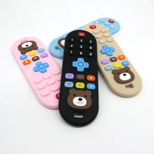 Realistic Remote Control Silicone Teether - Standard & XL Sensory Toy