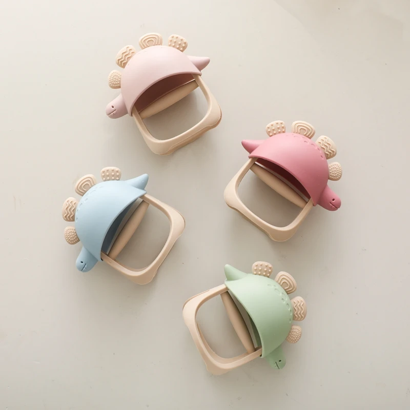 Best Wearable Baby Teether | Safe Anti-Drop Dino 3M+ - Image 8