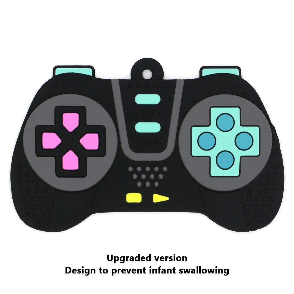 "Gamer Baby" Premium Silicone Controller Teether - Textured Sensory Toy (Single & Duo Packs) - Image 2