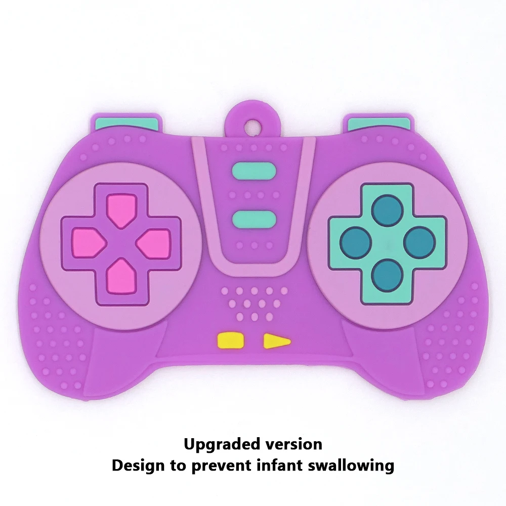 gamer baby silicone controller teether single pack