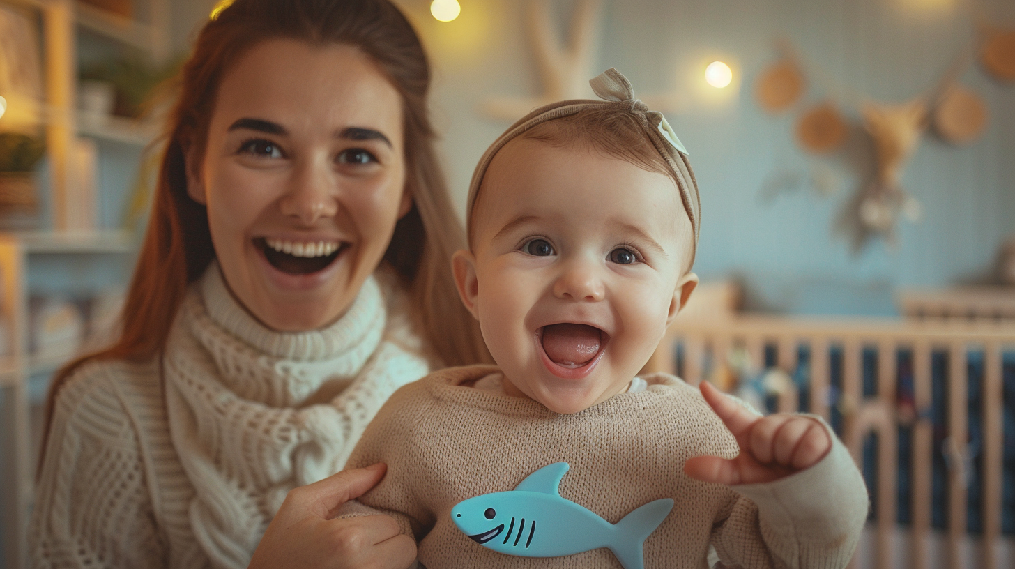 Sharky Shark Teething Necklace Review 2026: What 13 Billion Baby Shark Views Reveal About Your Baby’s Brain — And How a Silicone Pendant Capitalizes on It?